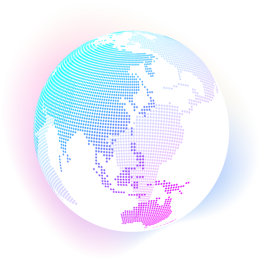 apac-focused-ai-feedback-platform Stylized globe highlighting the Asia-Pacific region, representing SurveyPulse.AI’s focus on APAC businesses