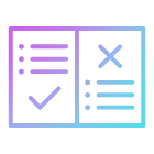 Icon illustrating elimination of manual follow-ups and inbox chaos with automated responses