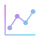 Customer sentiment trends tracked over time using AI analytics