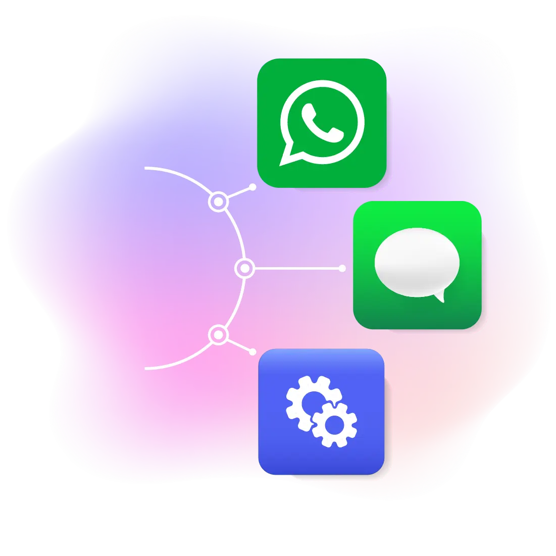 AI text survey software delivering surveys across web, WhatsApp, and SMS with system integration